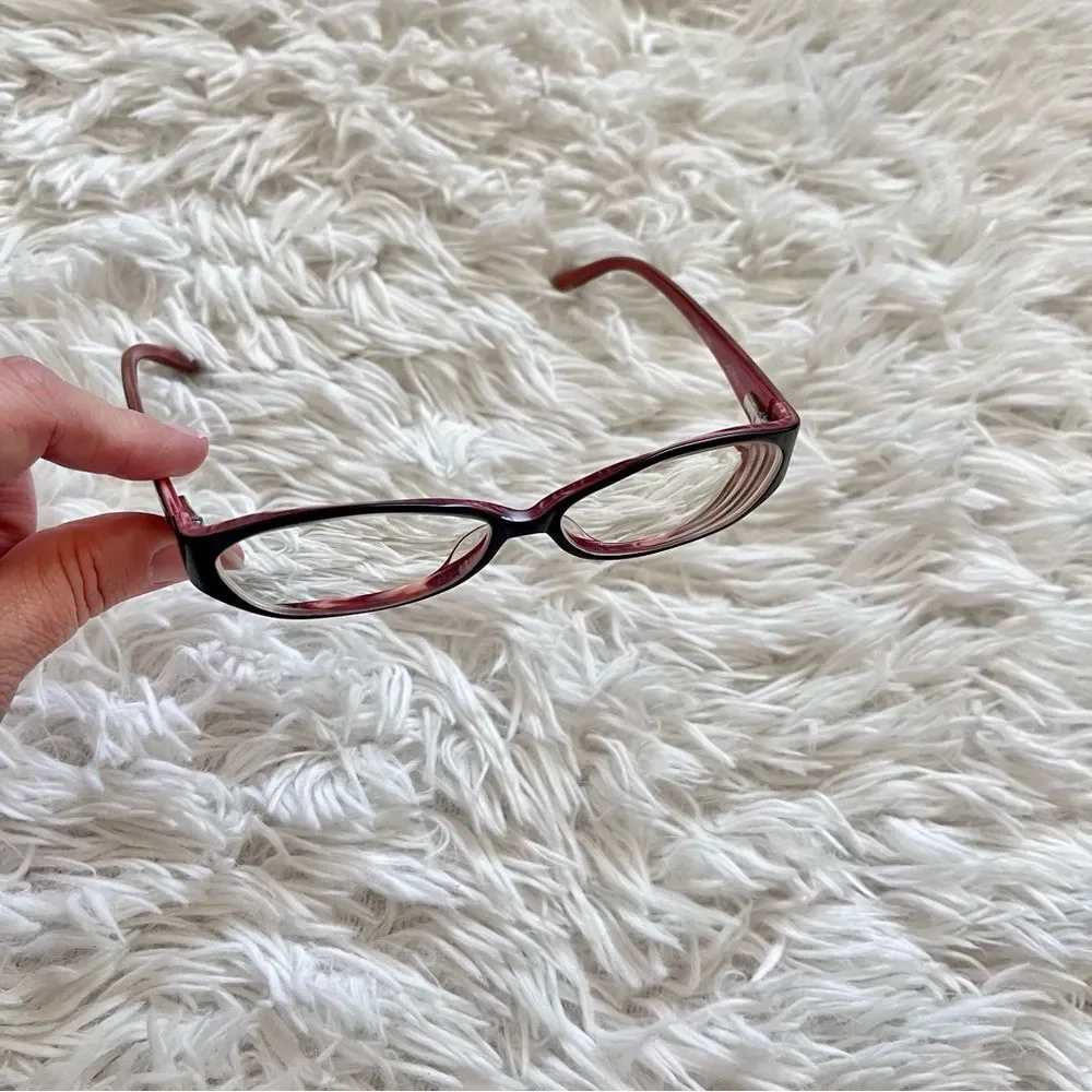 Karen Kane retro glasses Y2K black